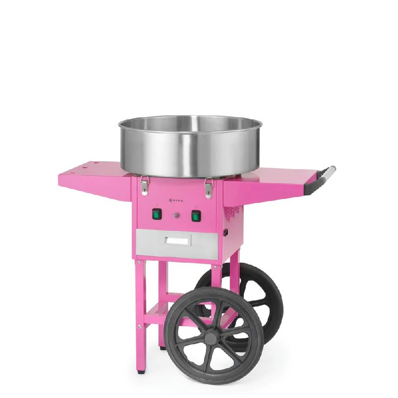 Hendi Sukkerspinnmaskin Rosa Metall 282809 by Hendi color Svart
