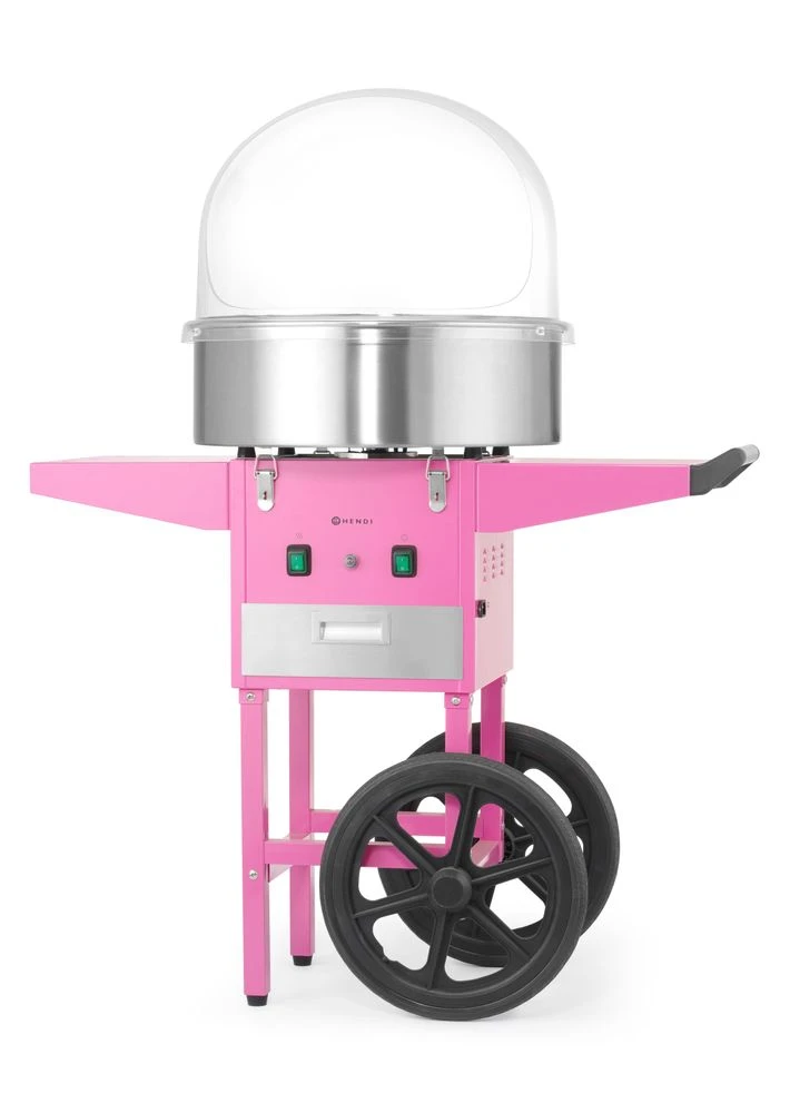 Hendi Sukkerspinnmaskin Rosa Metall 282809 by Hendi color Svart