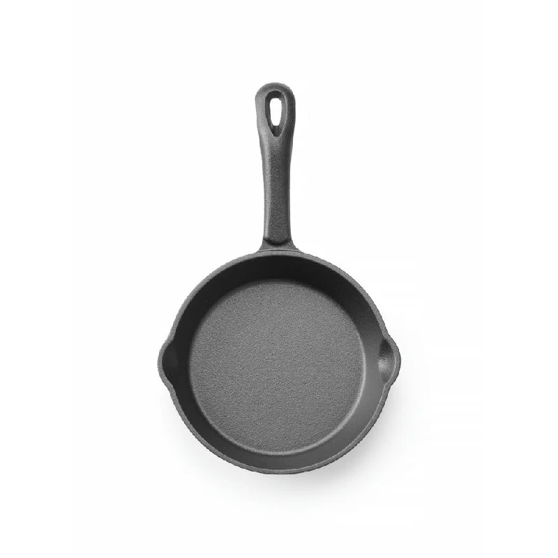 Hendi Støpejernspanne Ø16,5 cm Sort med Tut 629314 by Hendi color Svart