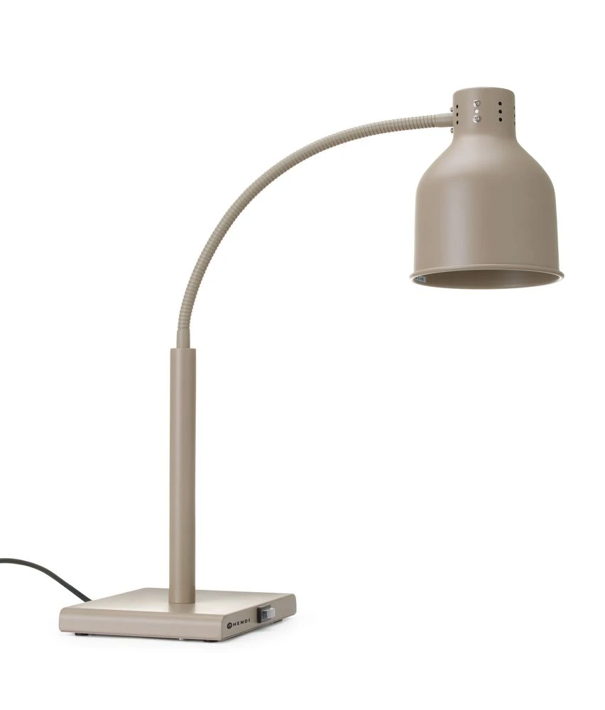Hendi Varmelampe Fleksibel Beige 1 stk 273739 by Hendi color Svart