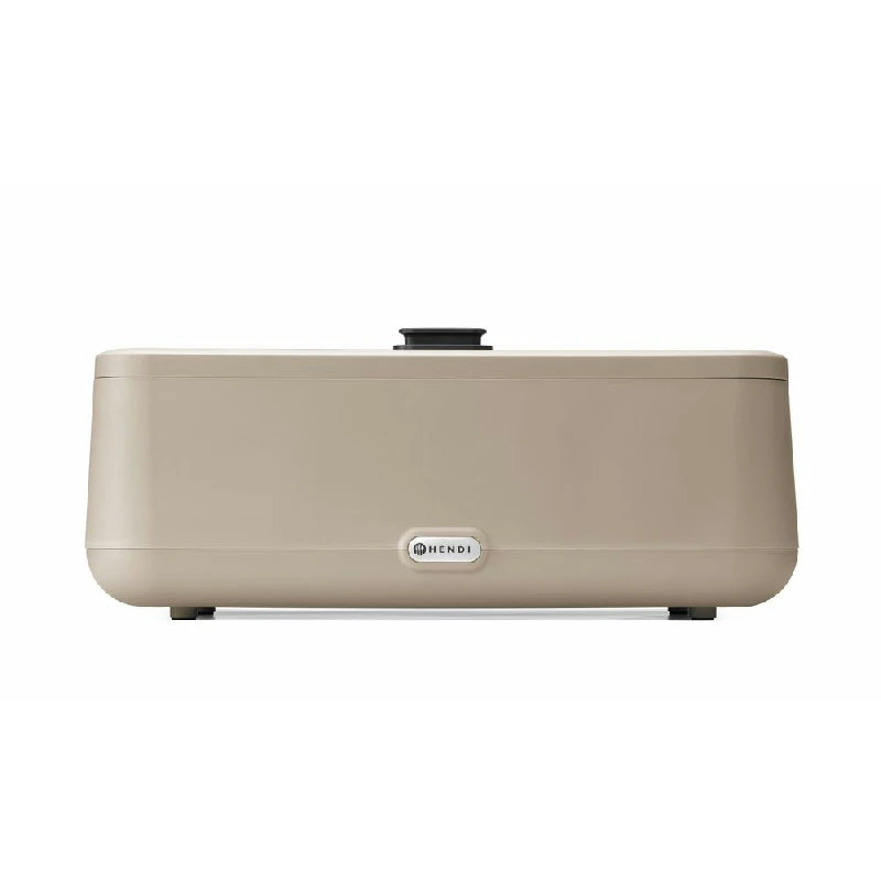 Hendi UNIQ Chafing Dish Beige GN 1/1 Glasslokk 700W 470442 by Hendi color Svart