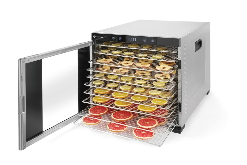 Hendi Profi Line Dehydrator og Tørkeovn 10 brett 229026 by Hendi color Svart