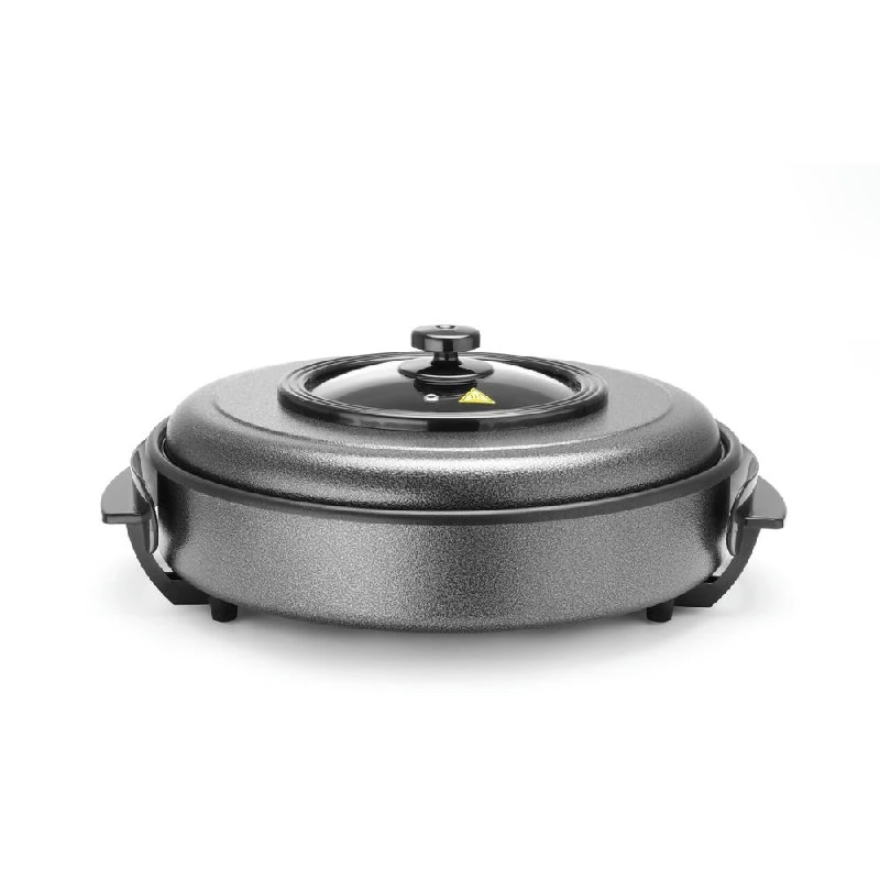 Hendi El-panne Party Pan Rund Metall Ø40 cm 239506 by Hendi color Svart