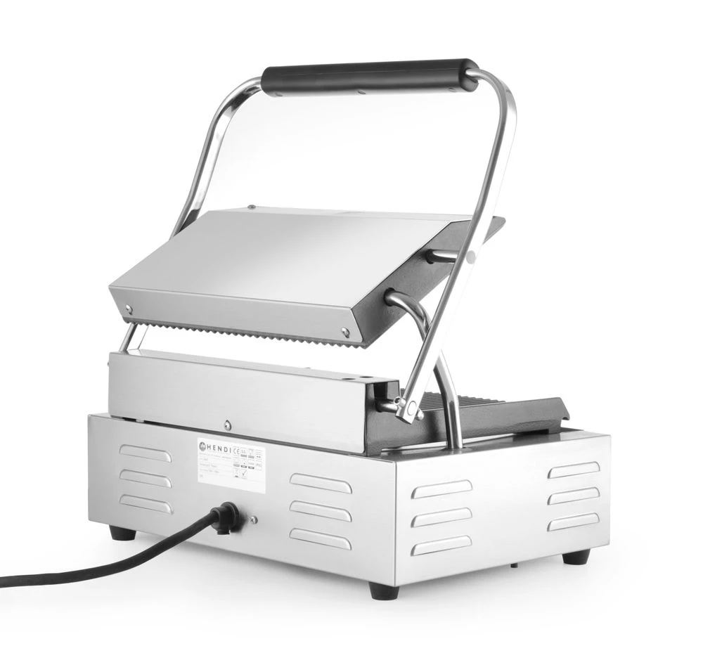 Hendi Panini Kontaktgrill Stål 1 stk 263655 by Hendi color Svart