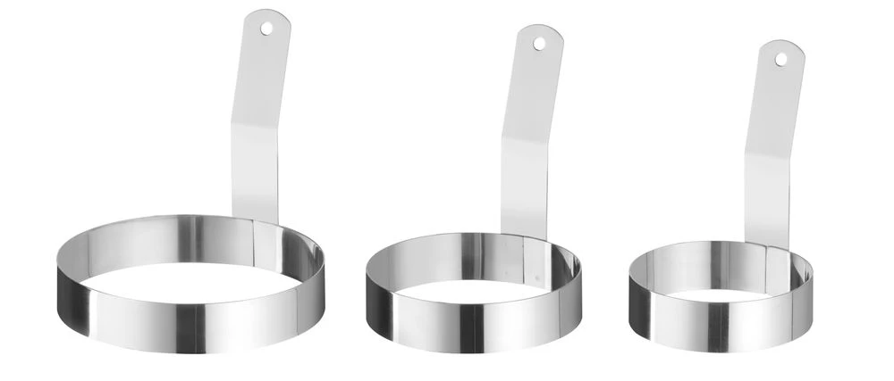 Hendi Eggering med håndtak i metall 1 stk 512074 by Hendi color Svart