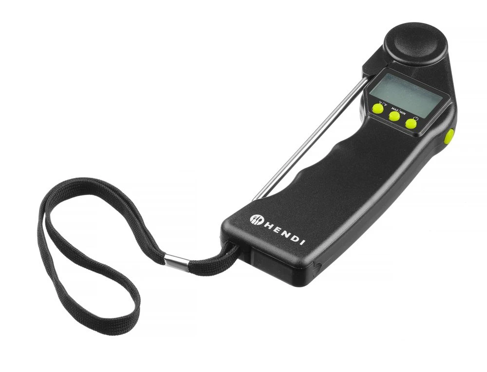 Hendi Digitalt Termometer med foldbar sonde Sort 271315 by Hendi color Svart