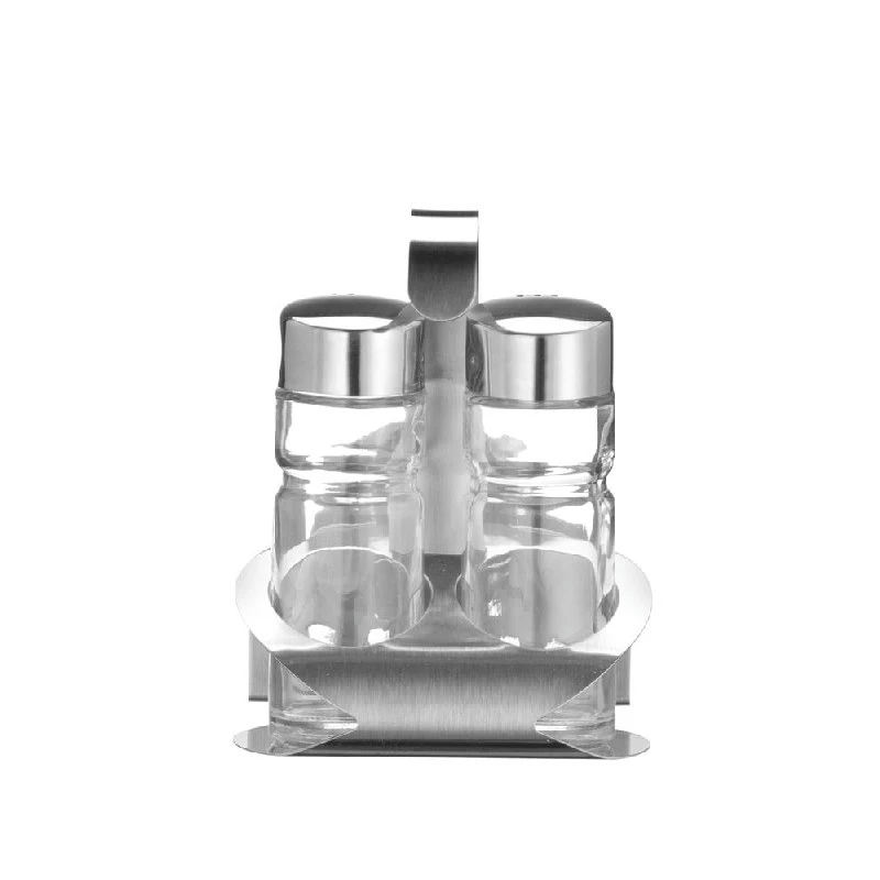 Hendi Menagesett Salt og Pepper Rustfritt Stål 465318 by Hendi color Svart