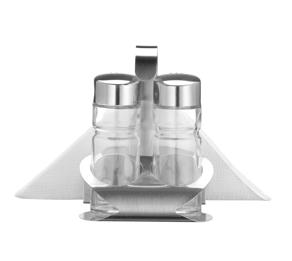 Hendi Menagesett Salt og Pepper Rustfritt Stål 465318 by Hendi color Svart
