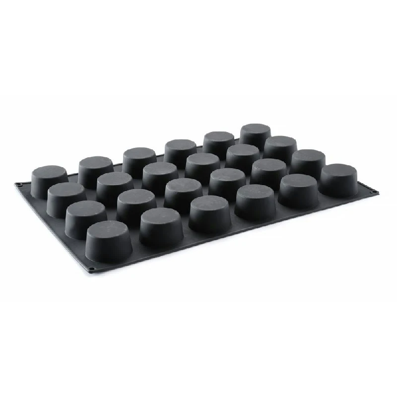 Hendi Silikonform Muffin 1 stk 677223 by Hendi color Svart