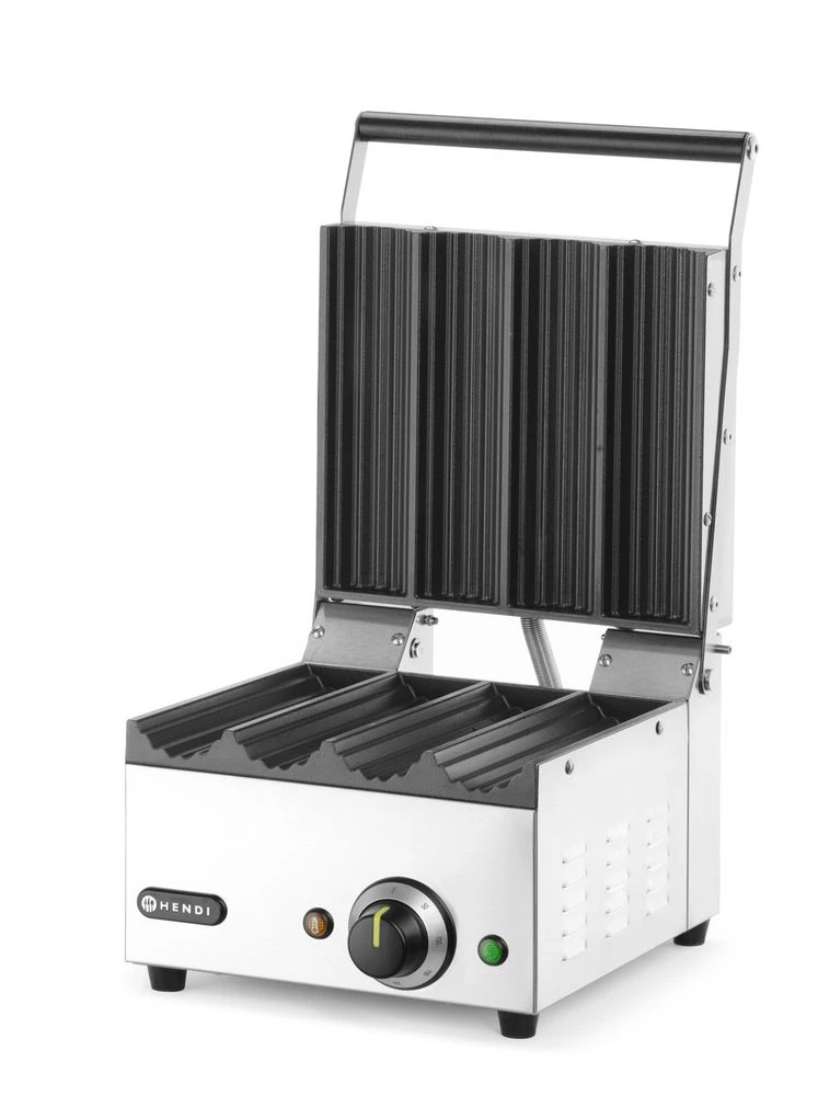 Hendi kontaktgrill for pølser og wraps metall 263594 by Hendi color Svart