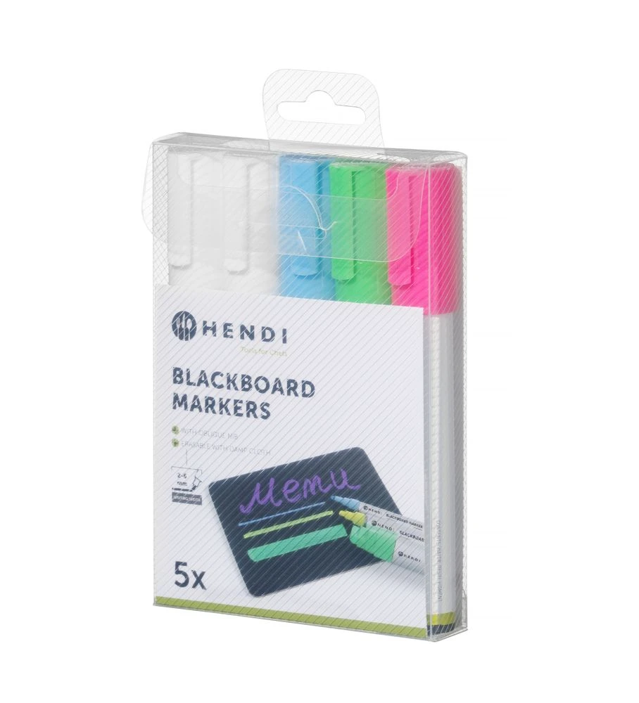 Hendi Krittusj 6 mm fin spiss 664216 by Hendi color Svart