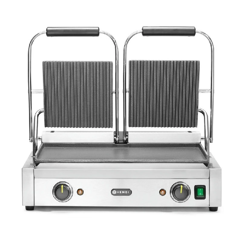 Hendi Kontaktgrill Dobbel Metall 263808 by Hendi color Svart