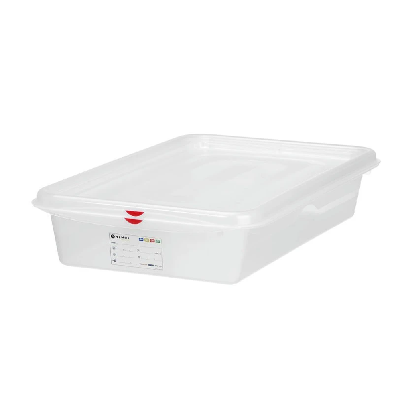 Hendi Kantine GN 2/3 i Polypropylen Transparent 873298 by Hendi color Svart