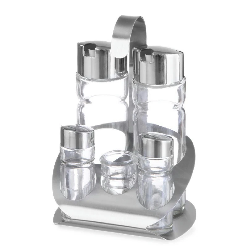 Hendi menasjesett salt & pepper i metall 465363 by Hendi color Svart