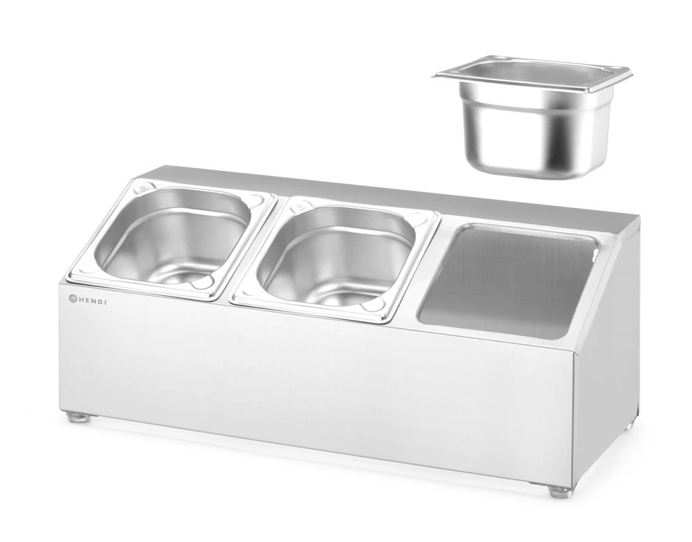 Hendi GN-beholderholder i metall 820032 by Hendi color Svart
