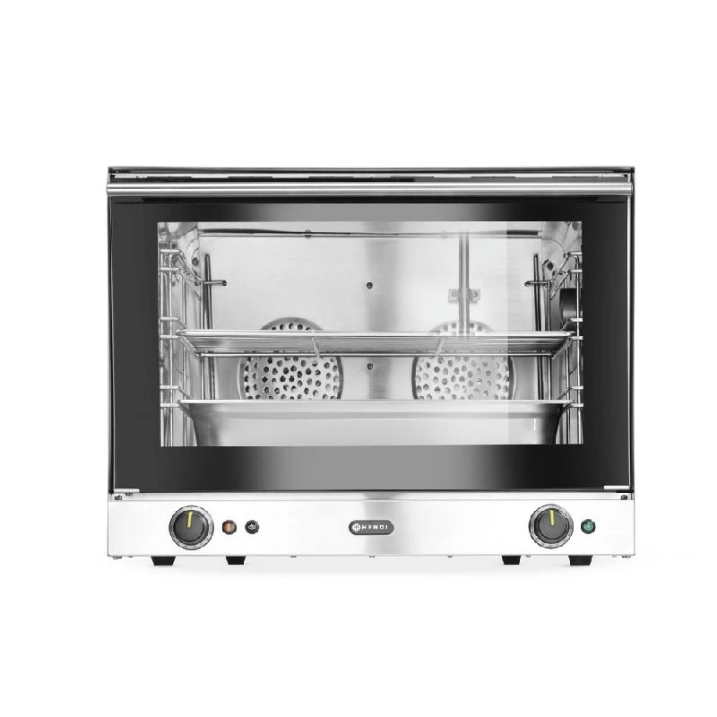 Hendi H100S konveksjonsovn med fuktstyring 229873 by Hendi color Svart