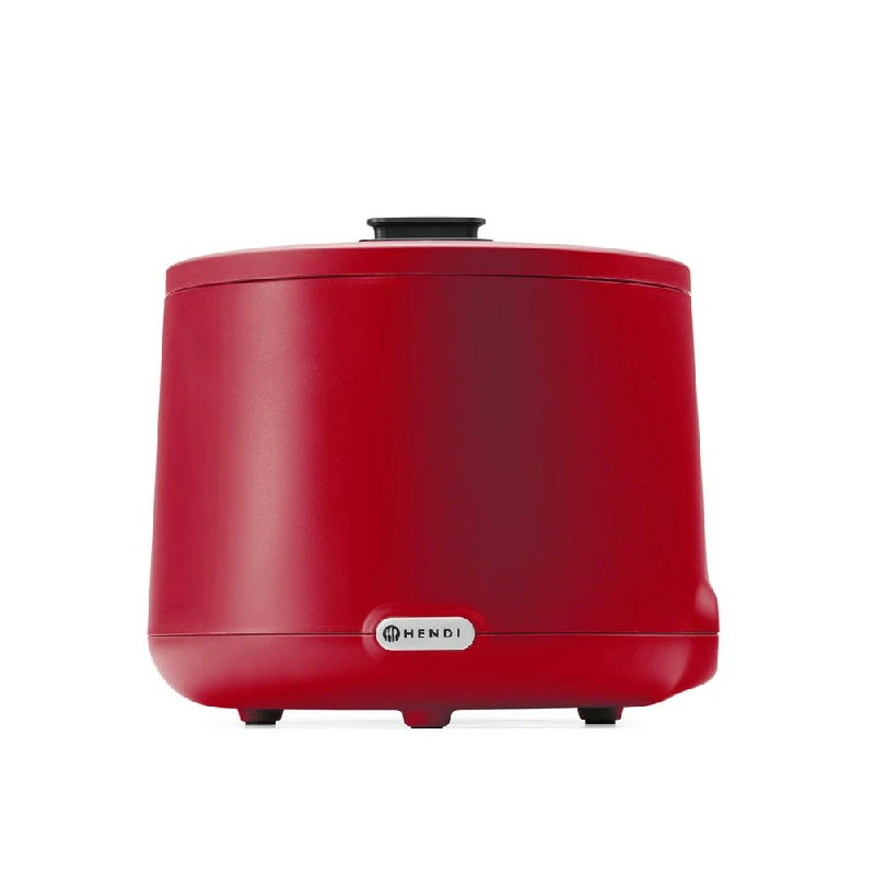 Hendi UNIQ Suppestasjon Rød 8L 860571 by Hendi color Svart