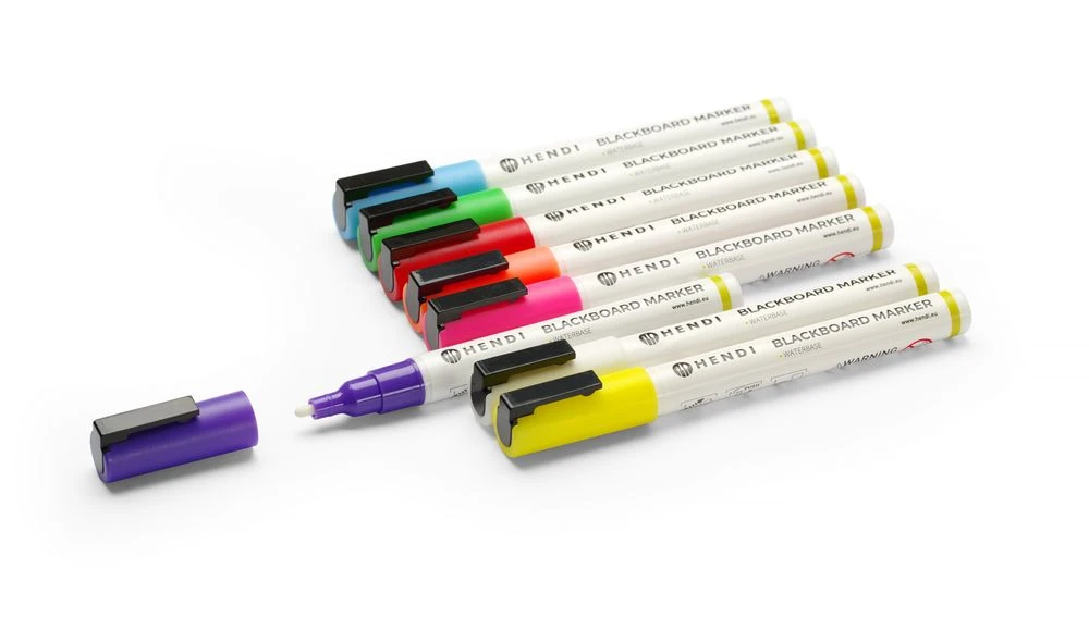 Hendi Tavletusj 3 mm 8 stk. 664278 by Hendi color Svart