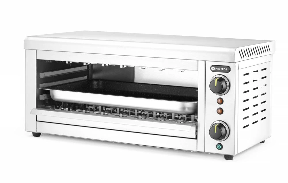 Hendi Salamander Grill GN 1/1 med Infrarød Varme 264409 by Hendi color Svart