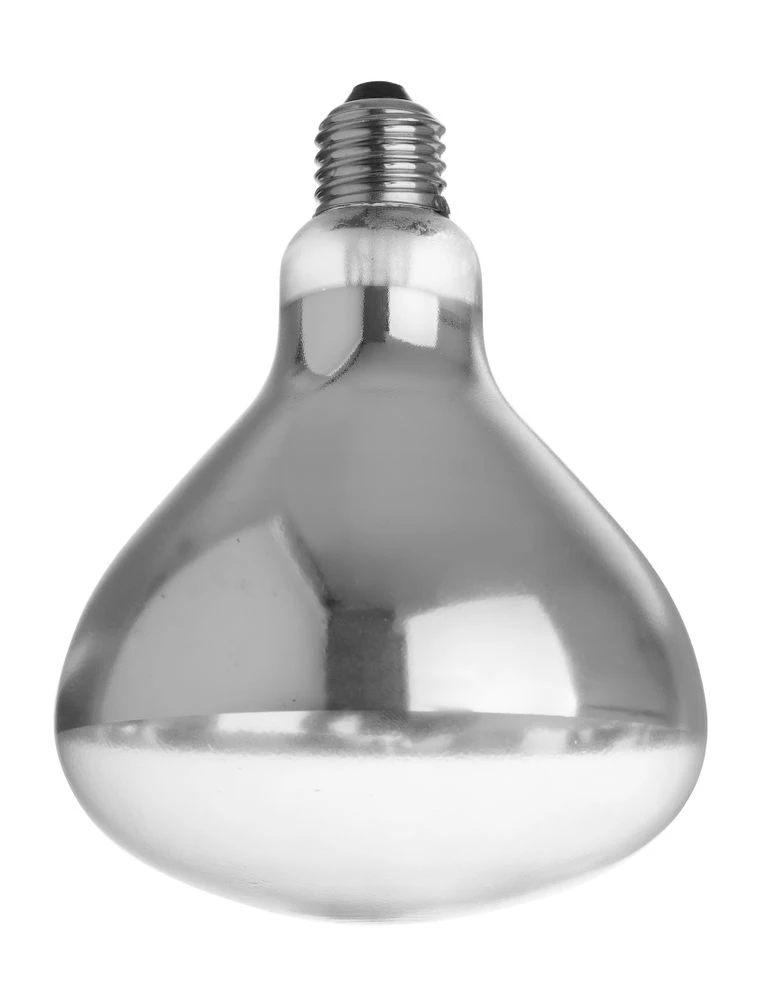 Hendi Infrarød Varmepære Hvitt Glass 919200 by Hendi color Svart