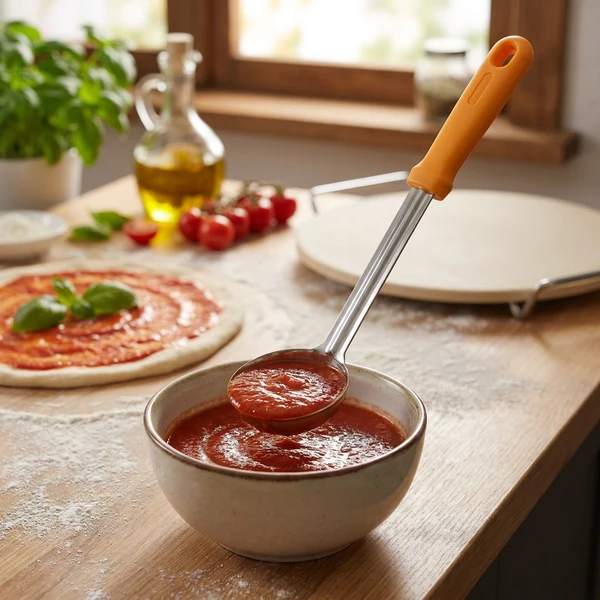 Hendi Pizzasausøse Oransje Plast/Metall 1 stk 855621 by Hendi color Svart