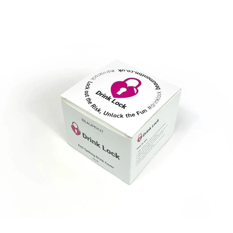 Drink Cover - Beskyttelse mot Spiking 250 stk BTBL3984 by Drink Lock color Svart