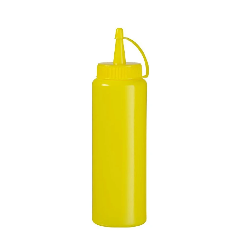 Hendi Dressingflaske Gul Plast 350ml 557808 by Hendi color Svart
