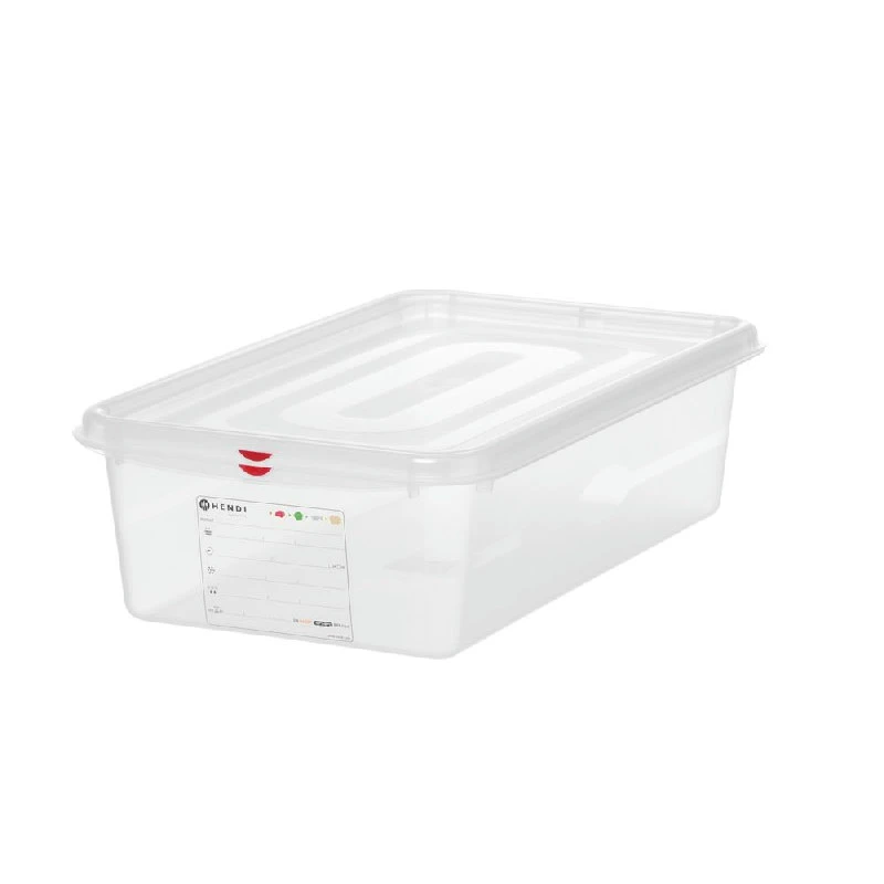 Hendi GN 1/1 Kantine Polypropylen 150 mm 873359 by Hendi color Svart