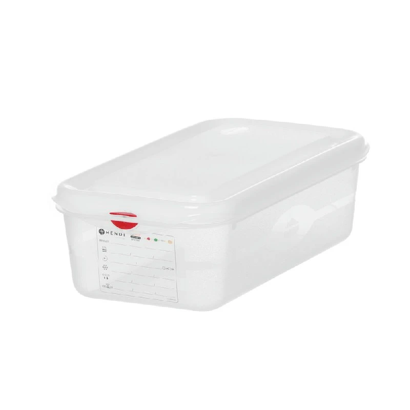 Hendi GN 1/3 Kantine Polypropylen 100 mm 873236 by Hendi color Svart