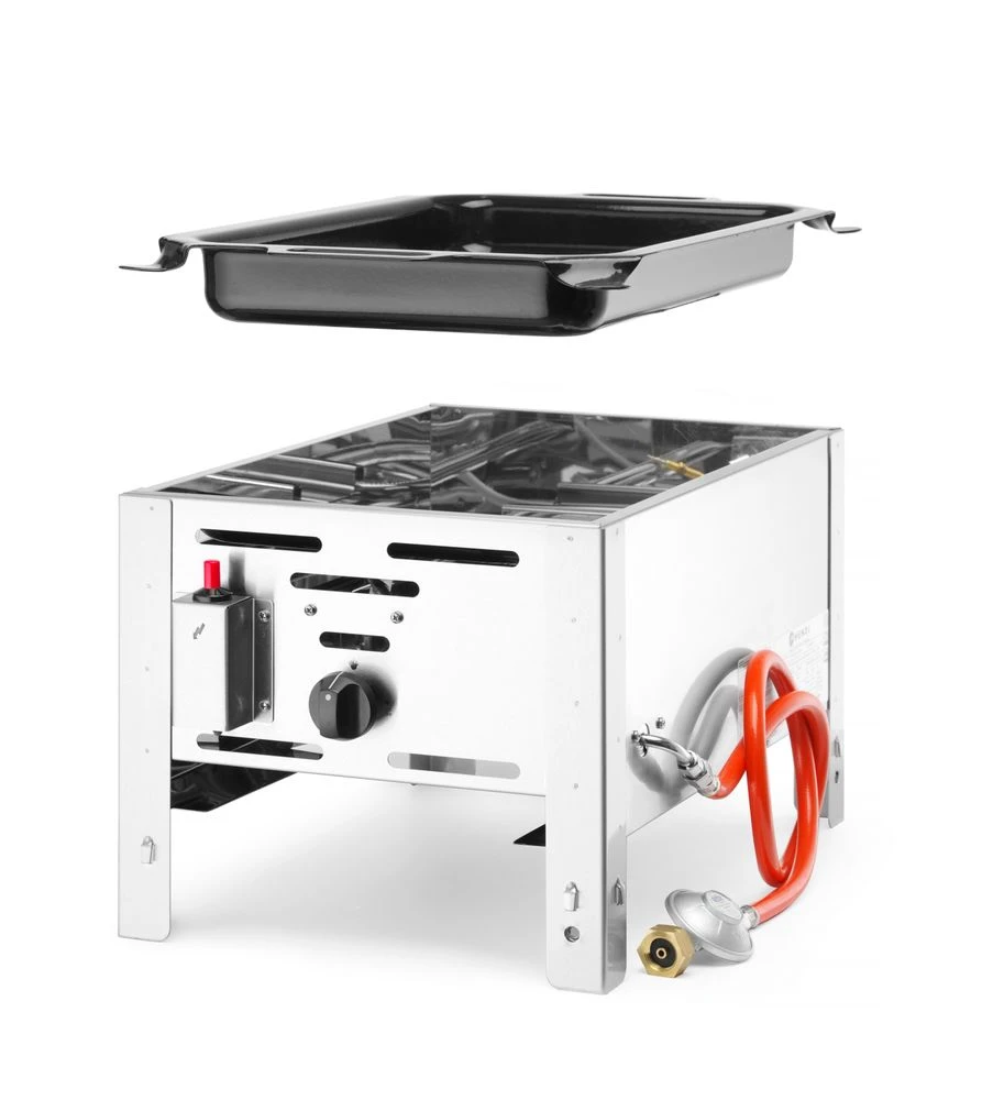Hendi Bake-Master Mini gassgrill metall 154601 by Hendi color Svart