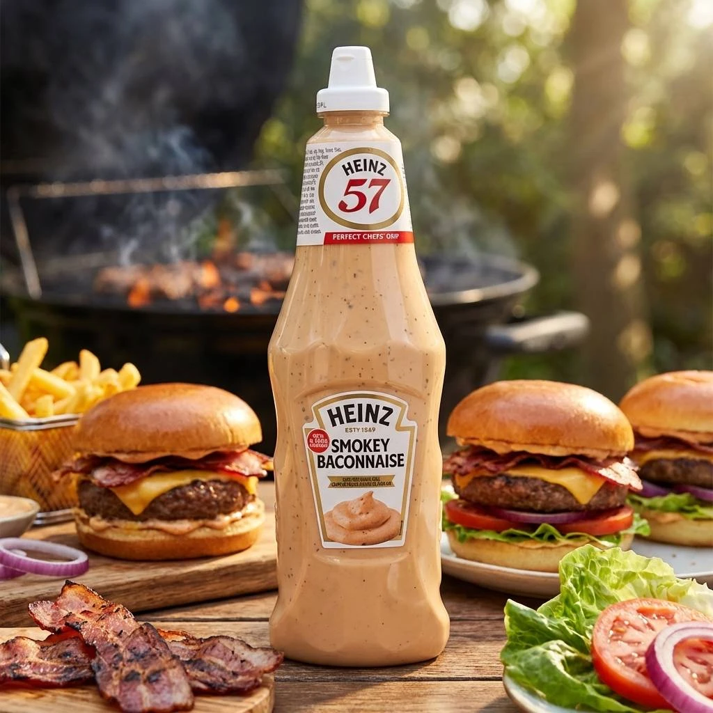 Heinz Baconnaise Smokey 1L 384102 by HEINZ color Svart