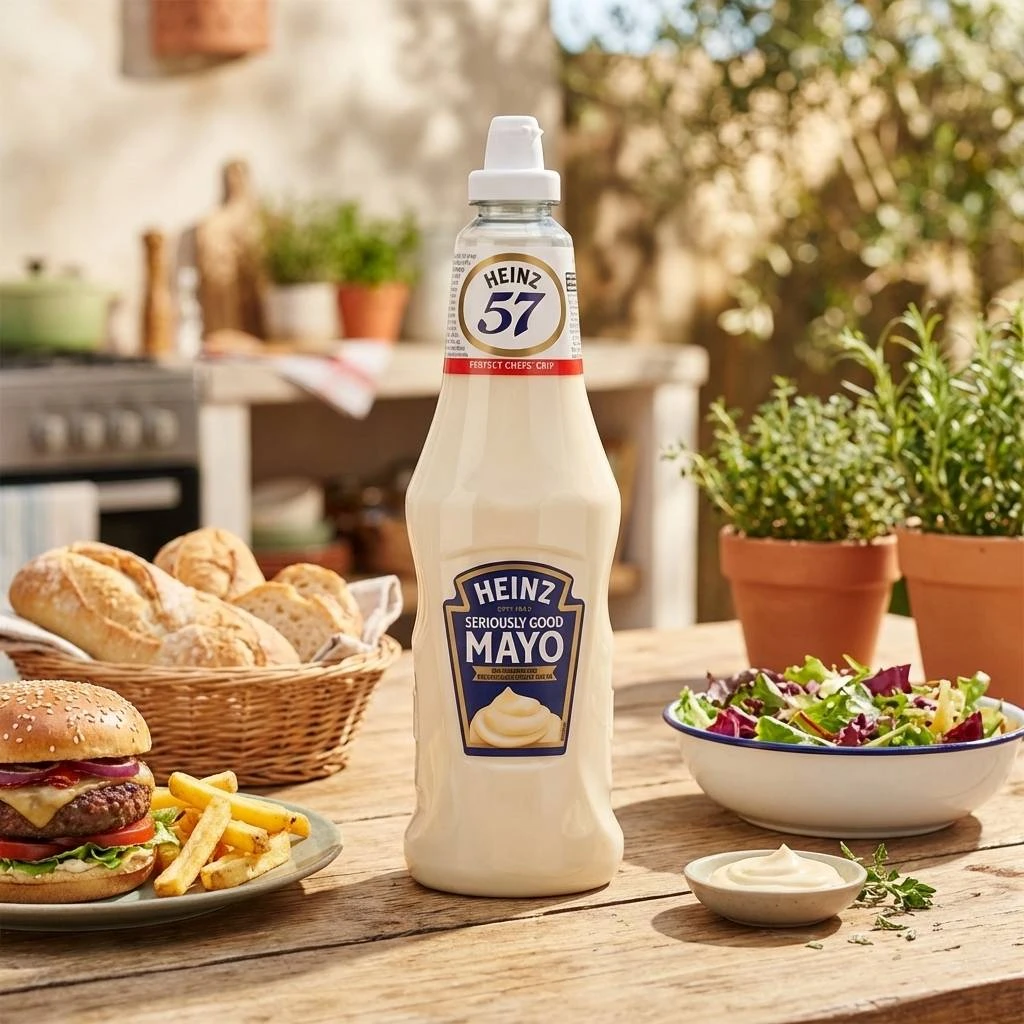 Heinz Mayonnaise 1L 384108 by HEINZ color Svart