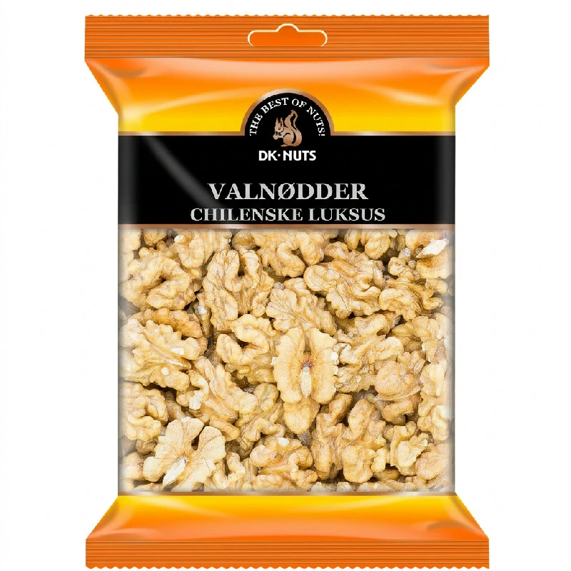 VALNØTTER (CHILENSKE LUKSUS) 0,2 KG 201D by DK-NUTS color Svart