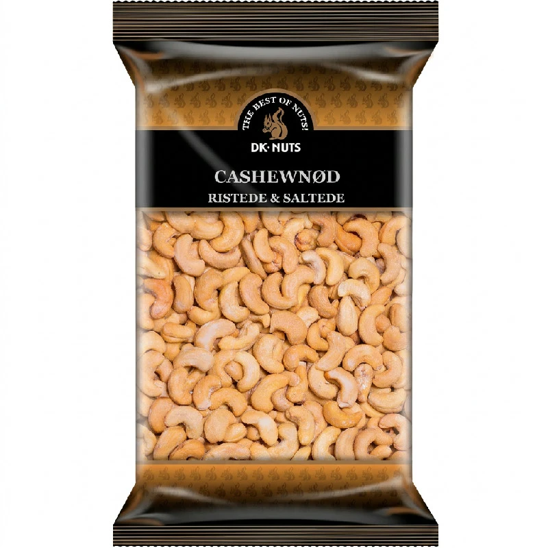 Dknuts Cashewnøtter Luksus Ristede & Saltede 1 kg 112C by DK-NUTS color Svart