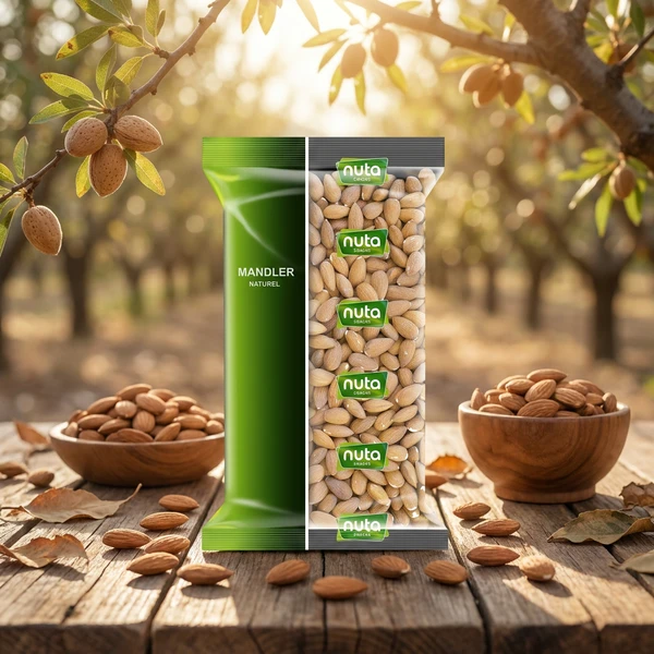 Mandler Naturell 1 kg 1410NL by TENUTA color Svart