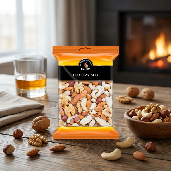 Dknuts Luxury Mix Nøtteblanding 0,25 kg 101D by DK-NUTS color Svart