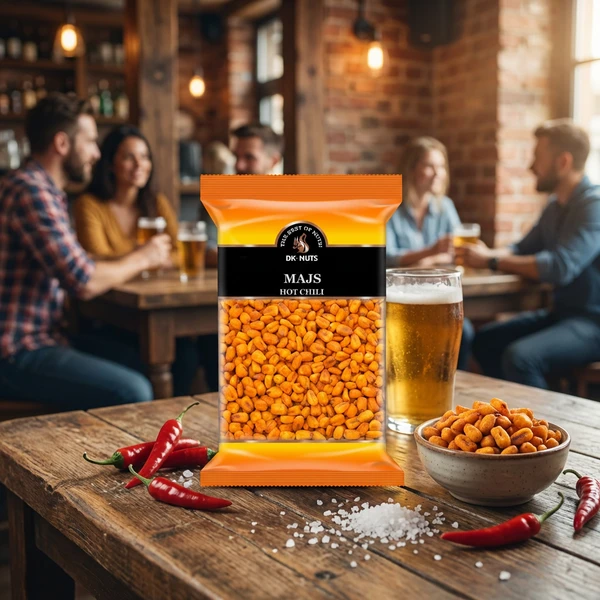 Mais (Hot Chili) 0,45 kg 824DX by DK-NUTS color Svart