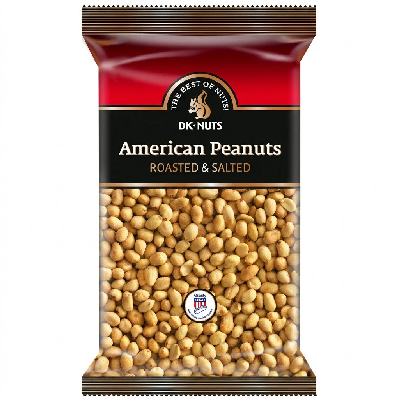 American Peanuts (Roasted & Salted) 1 kg 166CQ by DK-NUTS color Svart