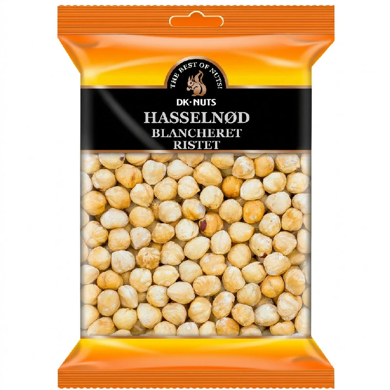 Hasselnøtt (Blansjert & Ristet) 0,25 kg 122D by DK-NUTS color Svart