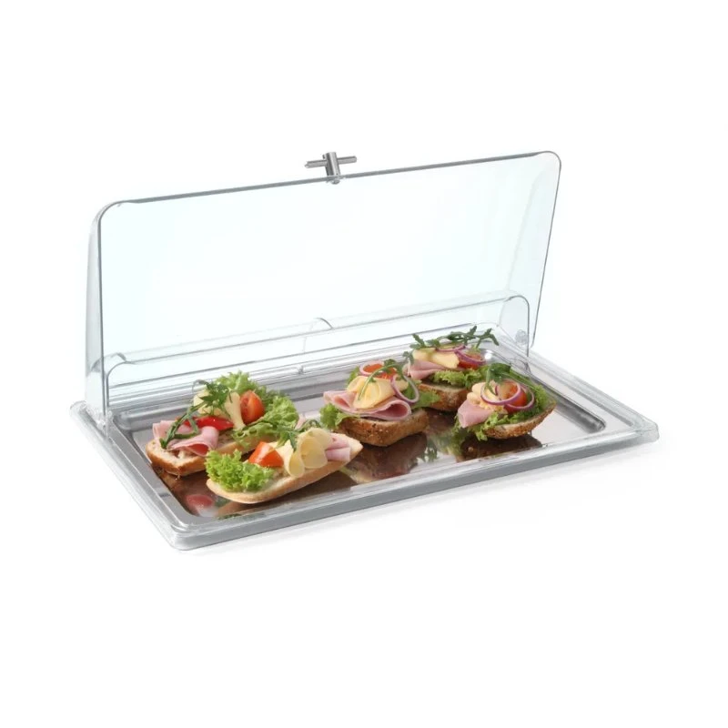 Hendi Serveringslokk GN 1/1 Plast 866009 by Hendi color Svart