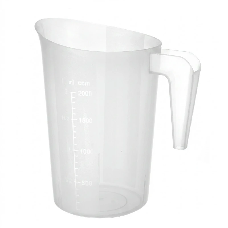 Hendi Målebeger Plast Stabelbart 2L 567838 by Hendi color Svart