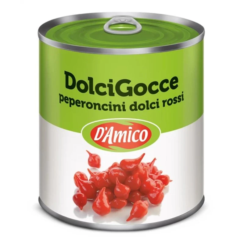 Ponte Sisto Sweet Drops Røde Minipaprikaer 800g 18365 by Ponte Sisto color Svart