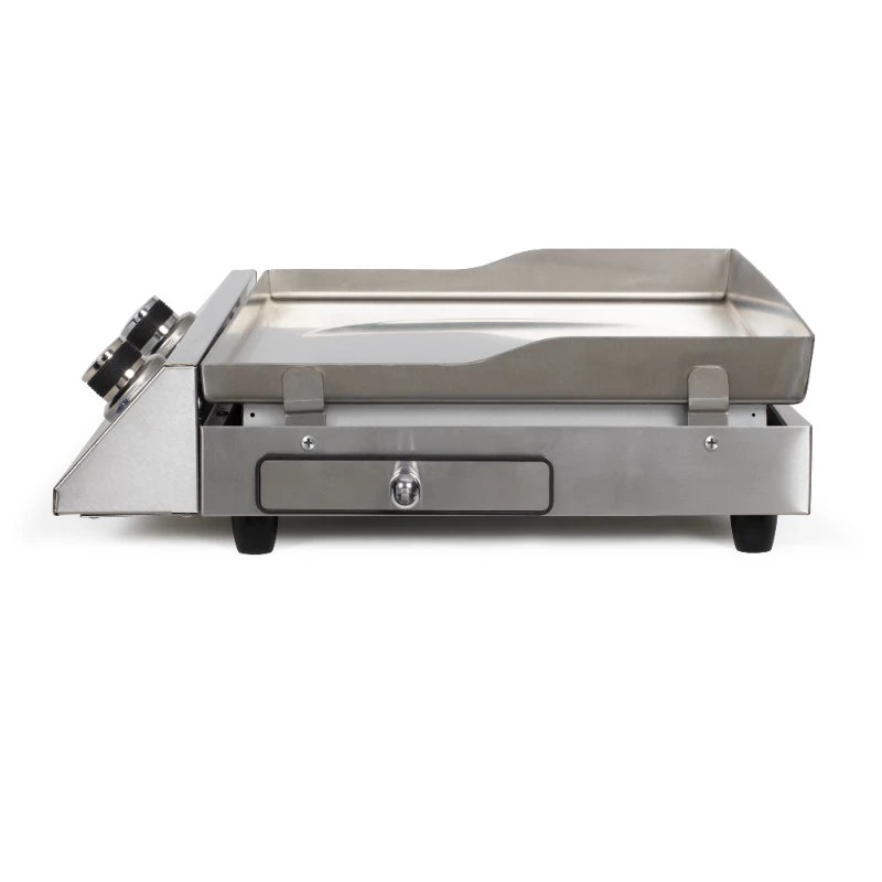 Livoo Plancha Grill Rustfritt Stål med 2 Termostater 96-DOC302  color Svart