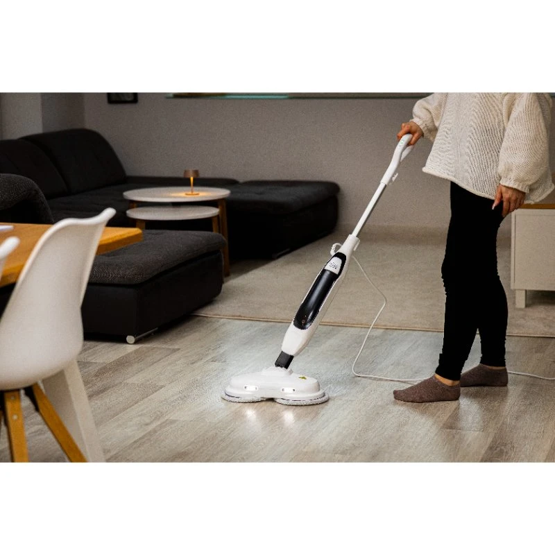 Hâws dampmoppe med rotasjon 1500W 30-HCSSM12  color Svart
