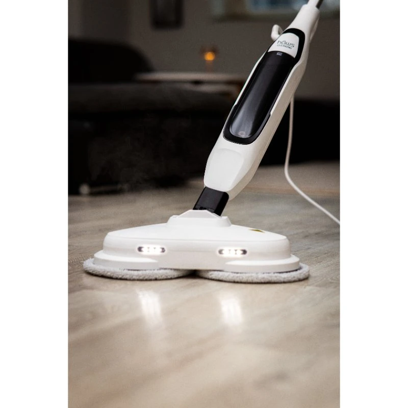Hâws dampmoppe med rotasjon 1500W 30-HCSSM12  color Svart