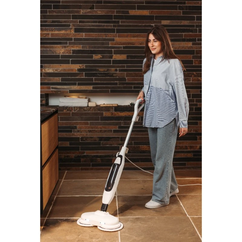 Hâws dampmoppe med rotasjon 1500W 30-HCSSM12  color Svart