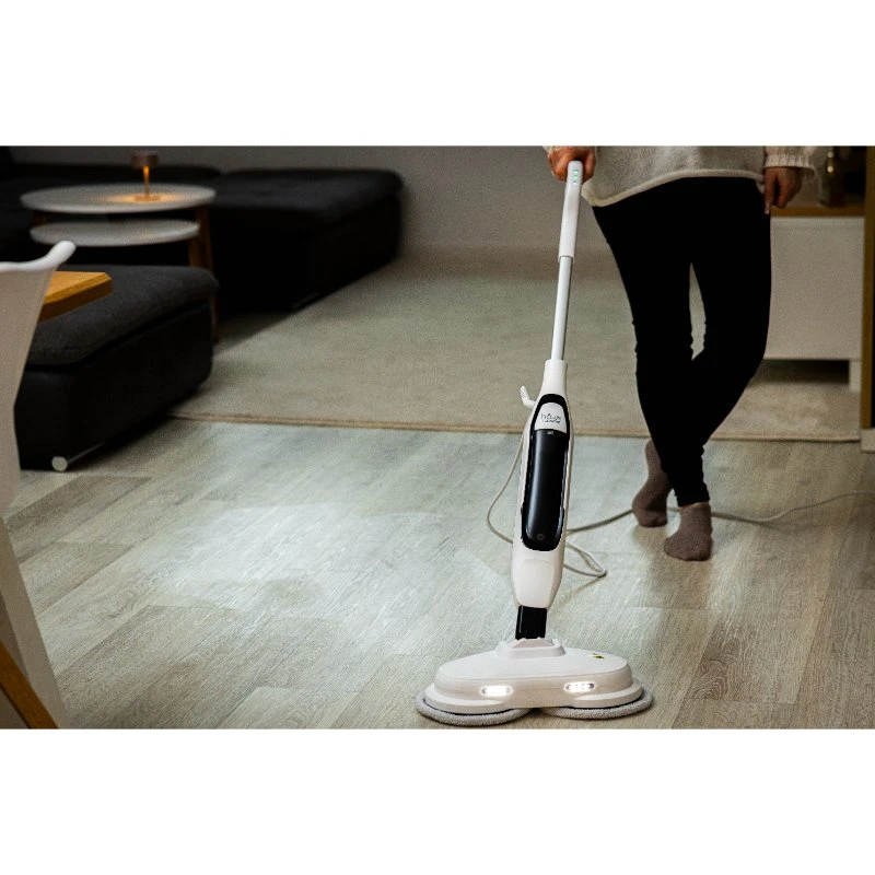Hâws dampmoppe med rotasjon 1500W 30-HCSSM12  color Svart