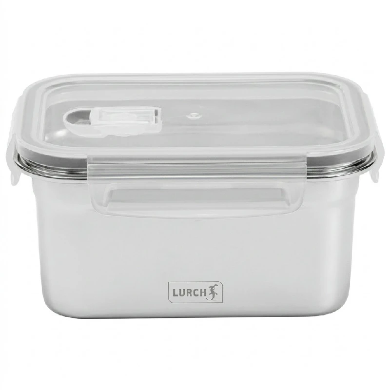 Lurch Matboks Safety Rustfritt Stål 1L LU240892 by LURch color Svart