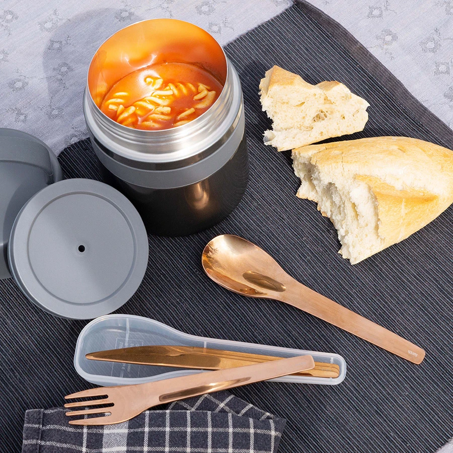 Lurch Iso-Pot 2.0 Termoflaske Rustfritt Stål Grå 500ml LU240847 by LURch color Svart