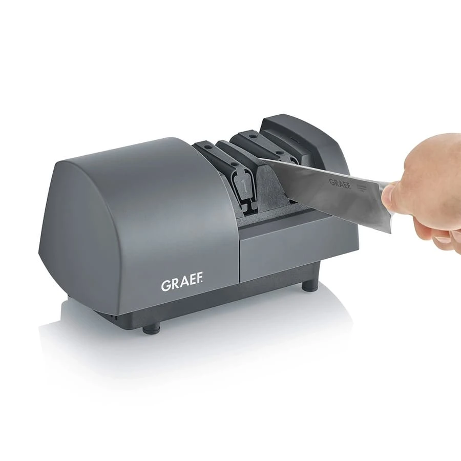 Graef SG520EU Elektrisk Knivsliper Grå GRSG520EU by Graef color Svart